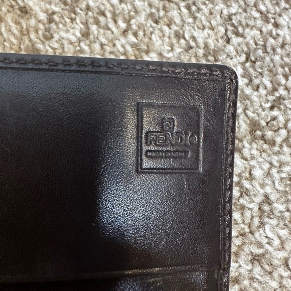 FENDI Zucca Long Women's Wallet Long Trifold - Picture 3 of 7